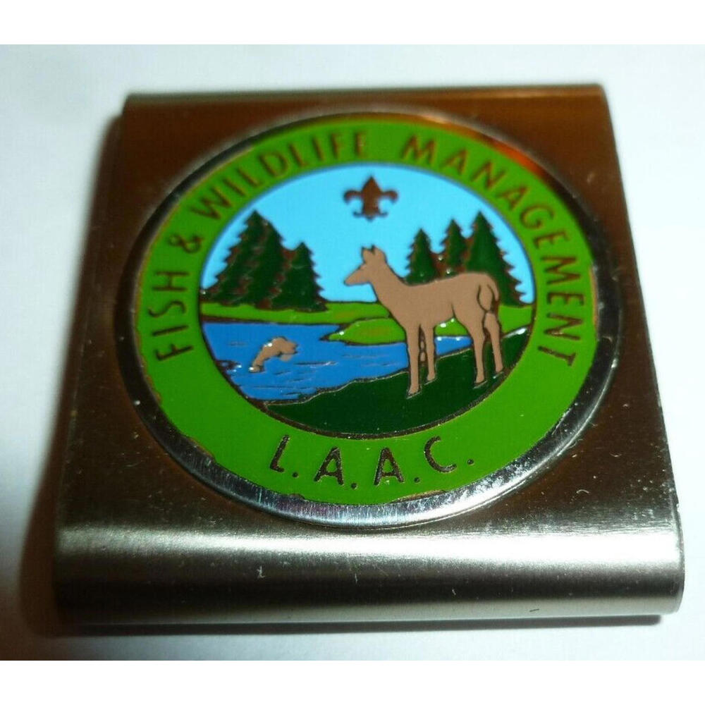 Vintage‎ Boy Scout BELT LOOP BSA Fish and Wildlife Management